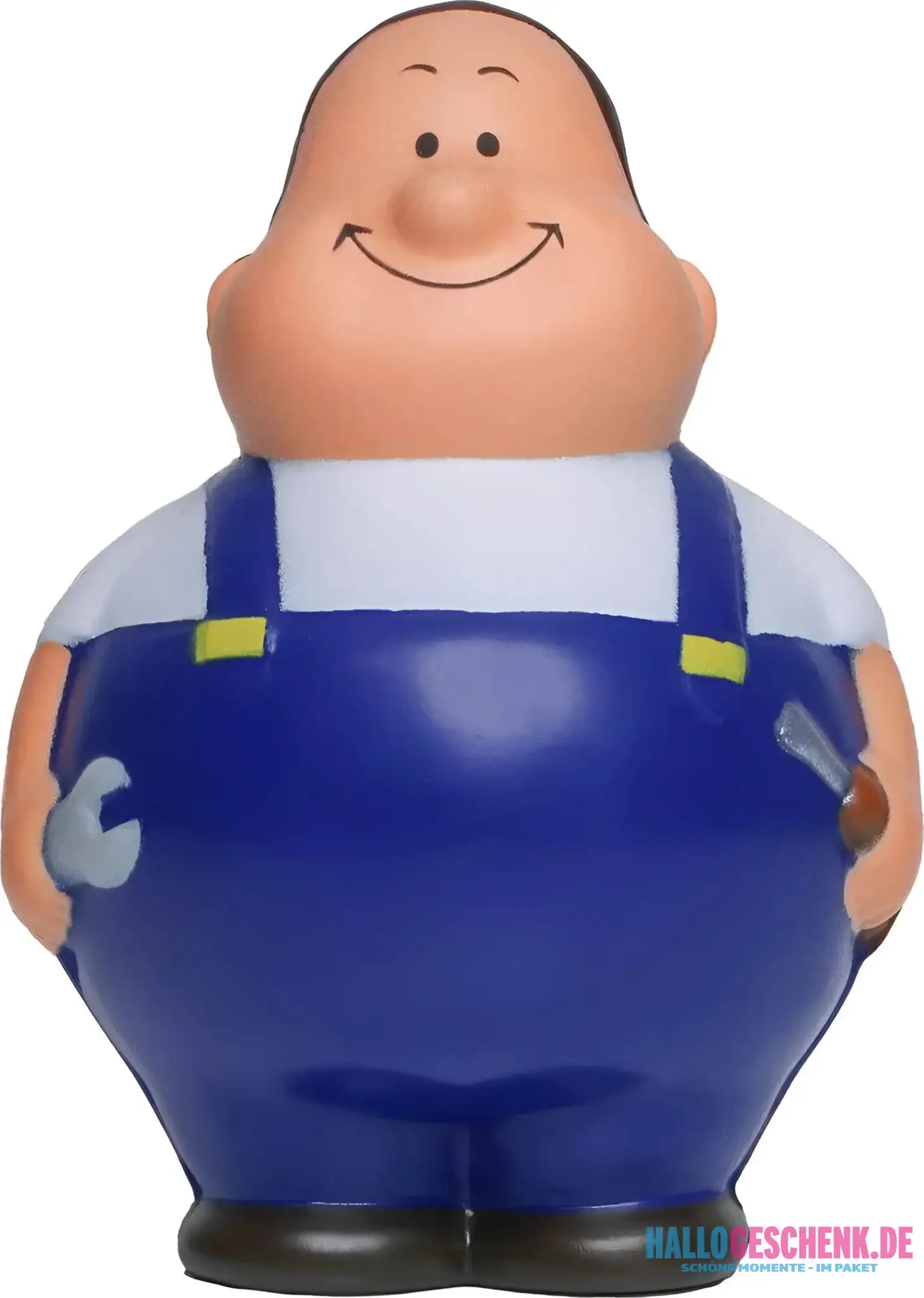 Schrauber Bert in 4 Farben erhältlich Anti-Stress-Quetsch-Figur