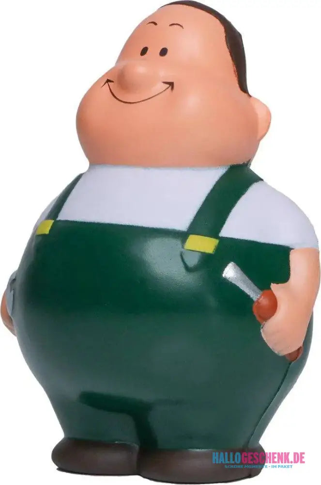Schrauber Bert in 4 Farben erhältlich Anti-Stress-Quetsch-Figur