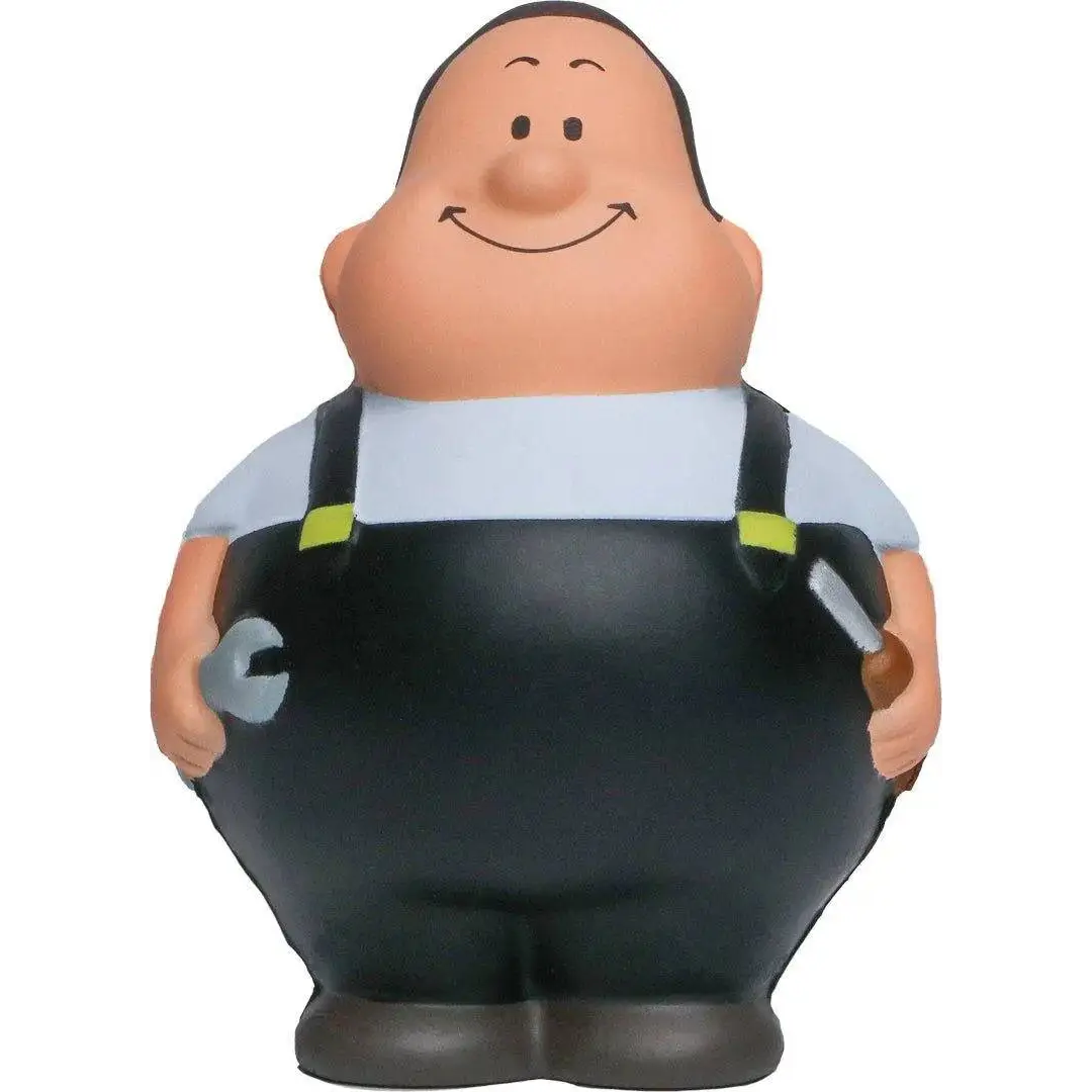 Schrauber Bert in 4 Farben erhältlich Anti-Stress-Quetsch-Figur