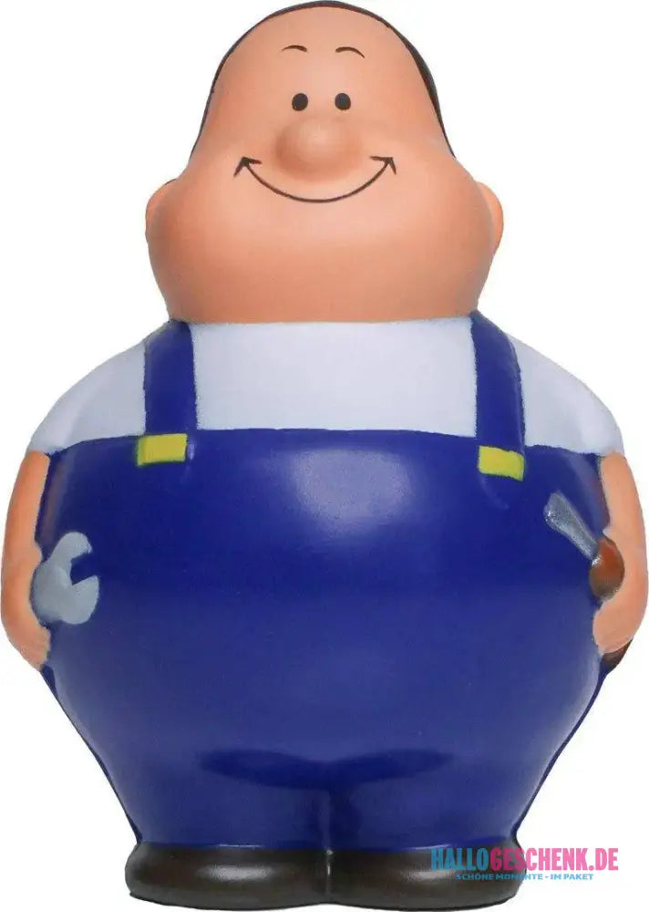 Schrauber Bert in 4 Farben erhältlich Anti-Stress-Quetsch-Figur
