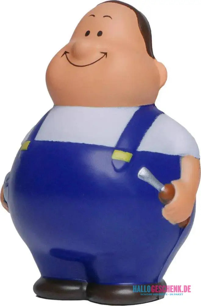 Schrauber Bert in 4 Farben erhältlich Anti-Stress-Quetsch-Figur
