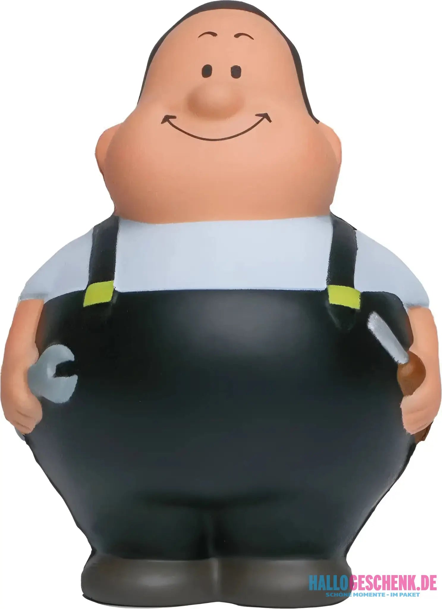 Schrauber Bert in 4 Farben erhältlich Anti-Stress-Quetsch-Figur