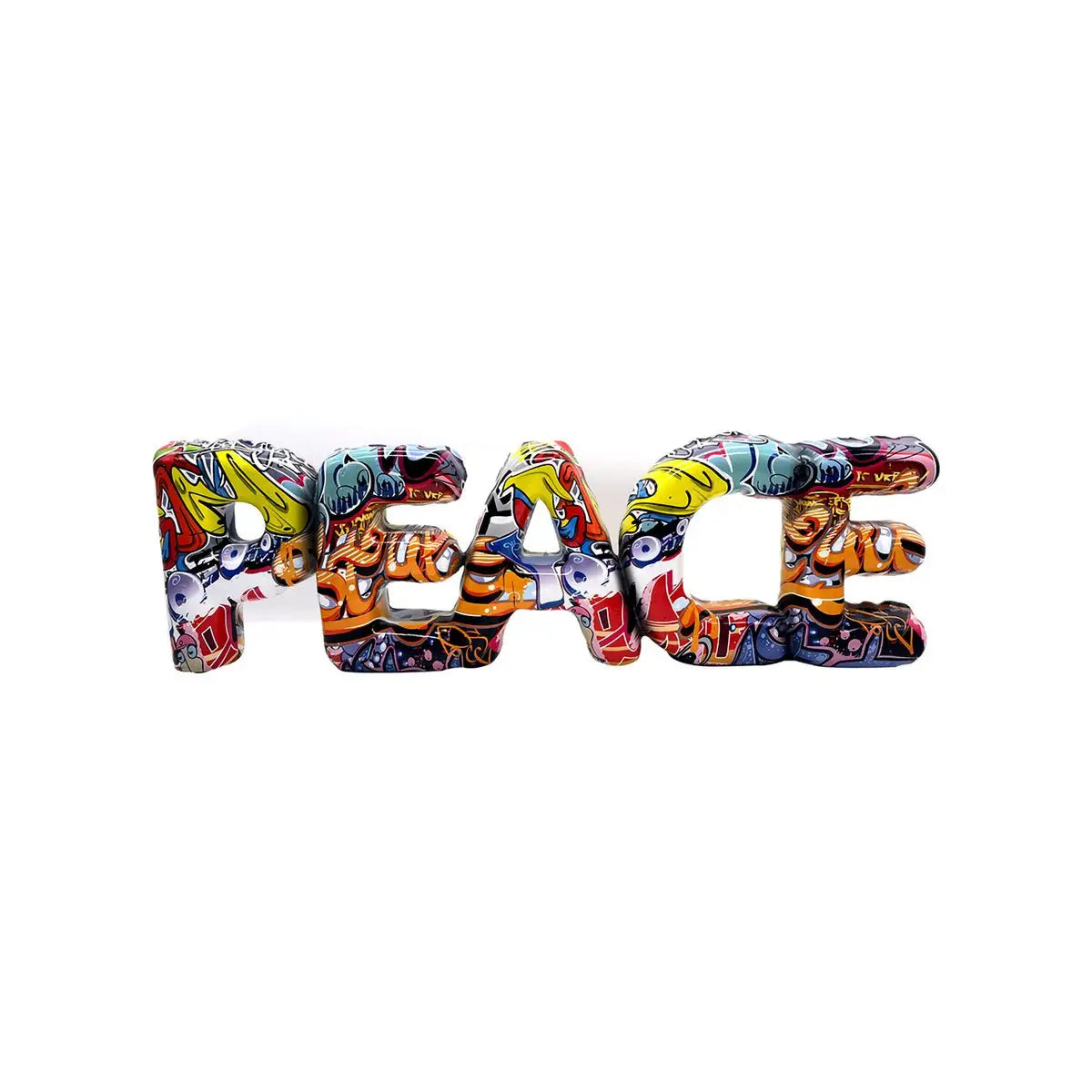 Schriftzug PEACE Street Art • Wohndeko