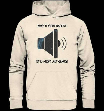 Echte Sternkarte als Lautsprecher + Text • Musik • Unisex Premium Hoodie XS-5XL aus Bio-Baumwolle für Damen & Herren • Exklusivdesign • personalisiert