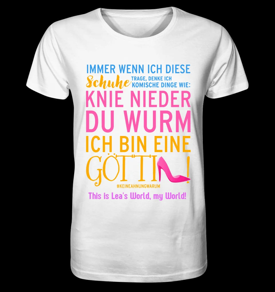 8in1-Kollektion: Immer wenn ich Schuhe + Wunschtext • 4 Motive weiß/Bunt wählbar • Göttin • personalisiert • diverse Artikel