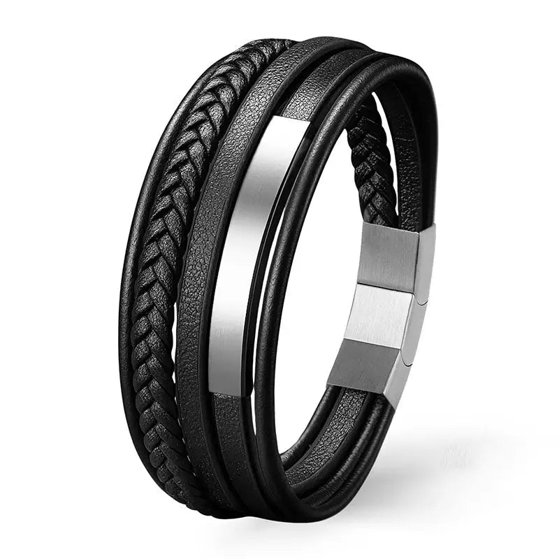 SILVER PLATE - 19 cm - Armband