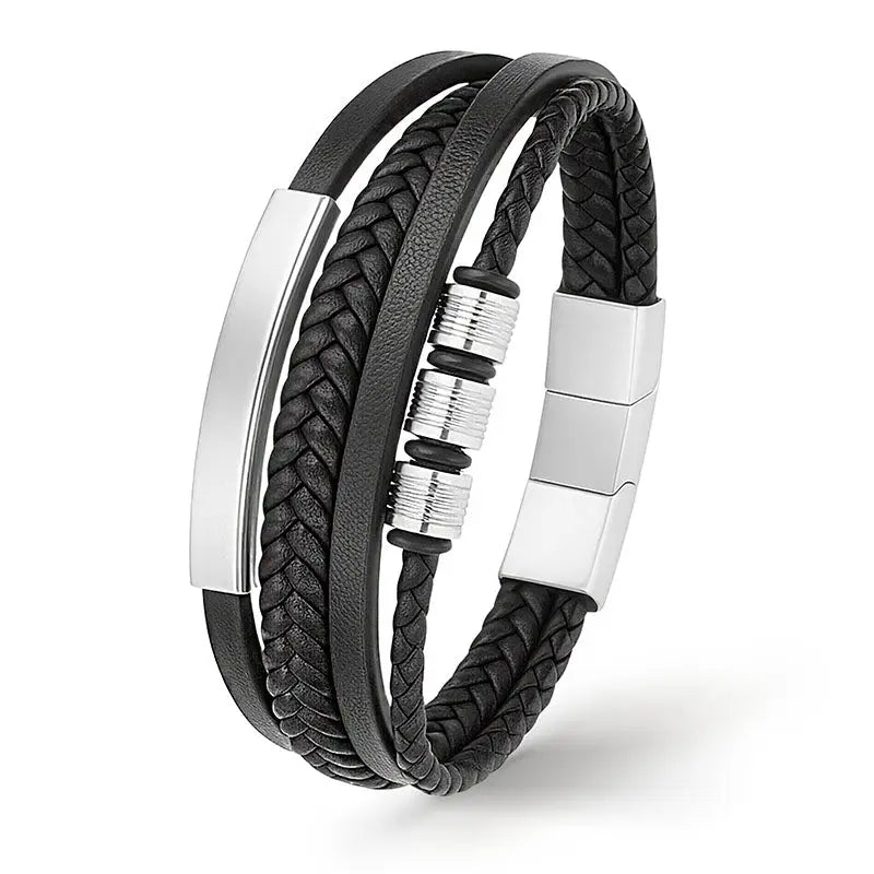 SILVER SHAPE - 19 cm - Armband