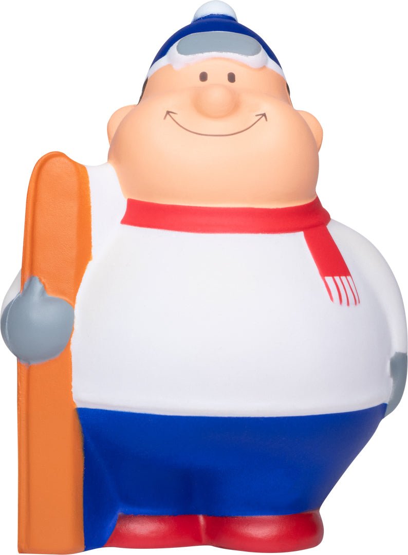 Ski Bert • Anti - Stress - Figur • Quetschfigur von HalloGeschenk.de