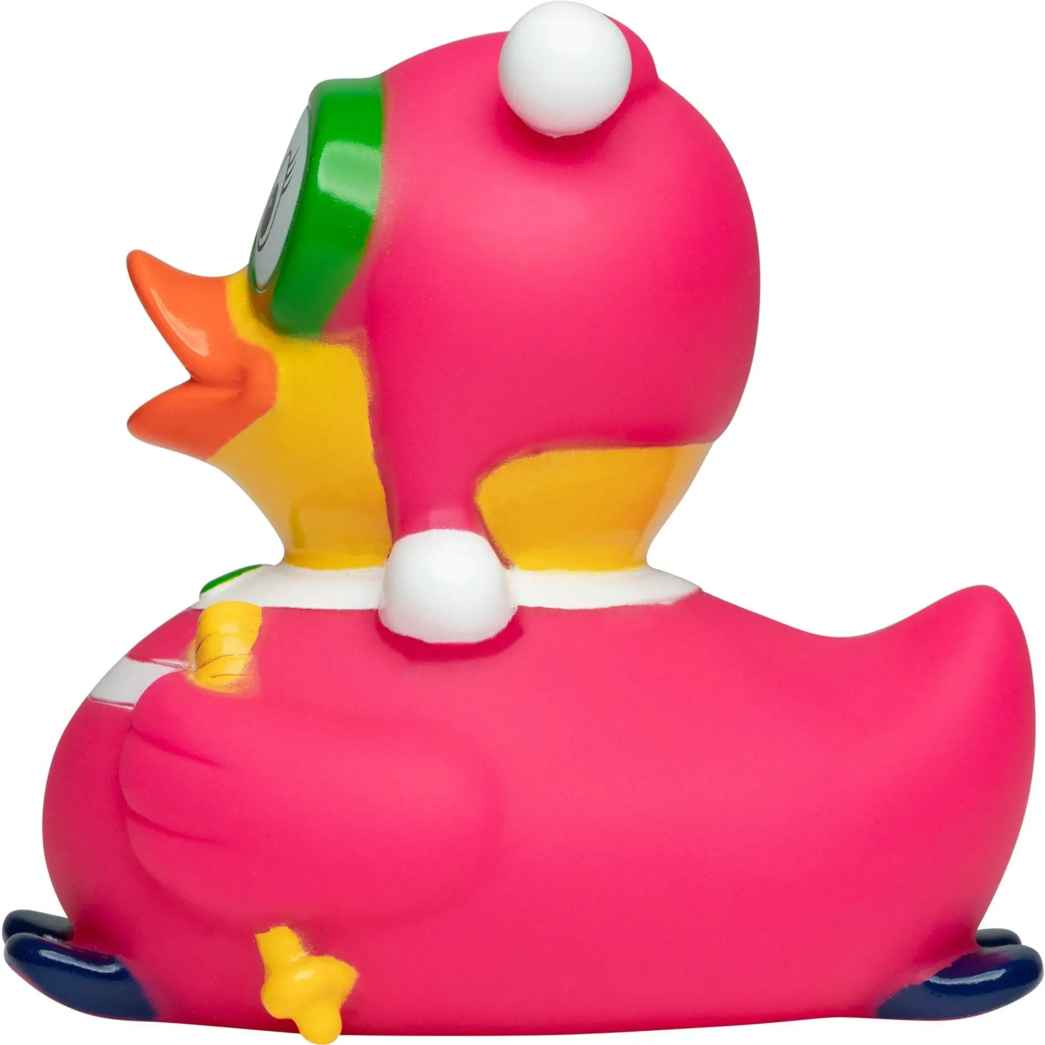 Ski • Skifahrer • Skifahrerin Pink • Quietsche-Ente / Badeente