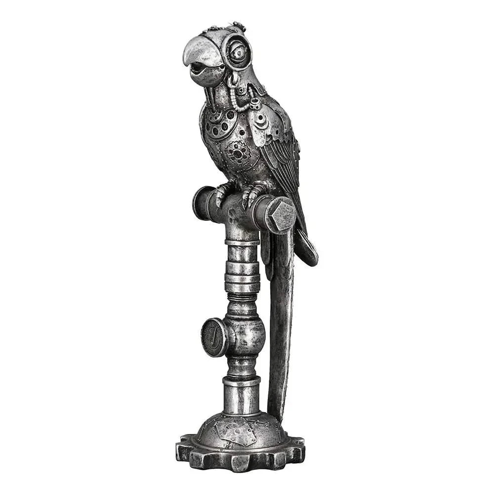Skulptur "Steampunk Parrot" Poly H.30,5cm • Skulptur • Wohndeko