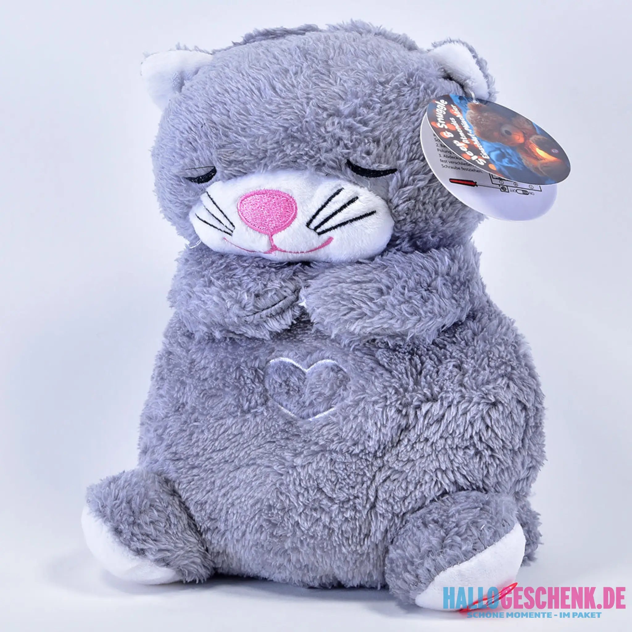 Sleep and Snuggle • Atmende Schlafkatze • Katze • Schlaftier • Schlafhilfe • Kinder