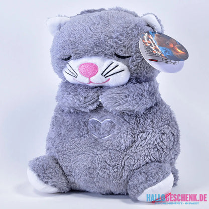 Sleep and Snuggle • Atmende Schlafkatze • Katze • Schlaftier • Schlafhilfe • Kinder