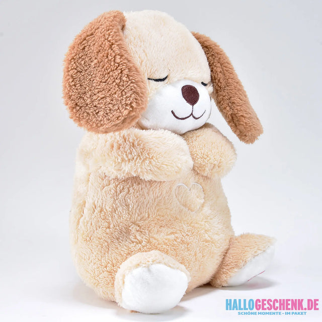 Sleep and Snuggle • Atmender Schlafhund • Hund • Schlafhilfe • Kinder • Schlaftier