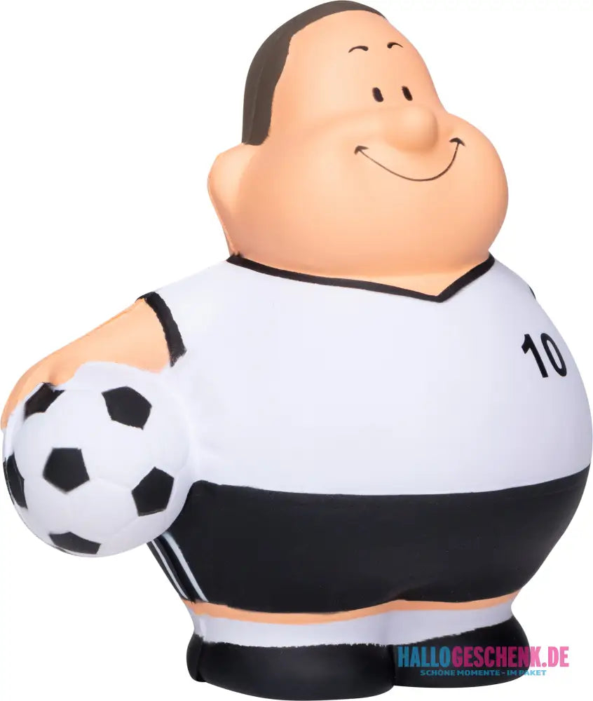Soccer Bert + Fußball • Geschenkset • Quetschfigur • Anti-Stress-Figur