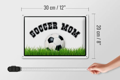 Soccer Mom (Fußball) • Blechschild 20x30cm - Schilder