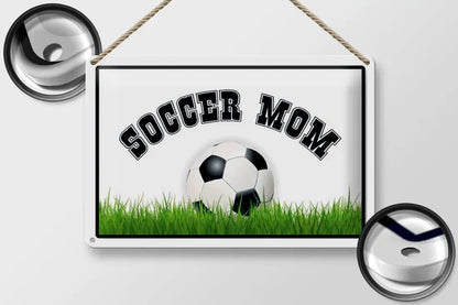 Soccer Mom (Fußball) • Blechschild 20x30cm - Schilder