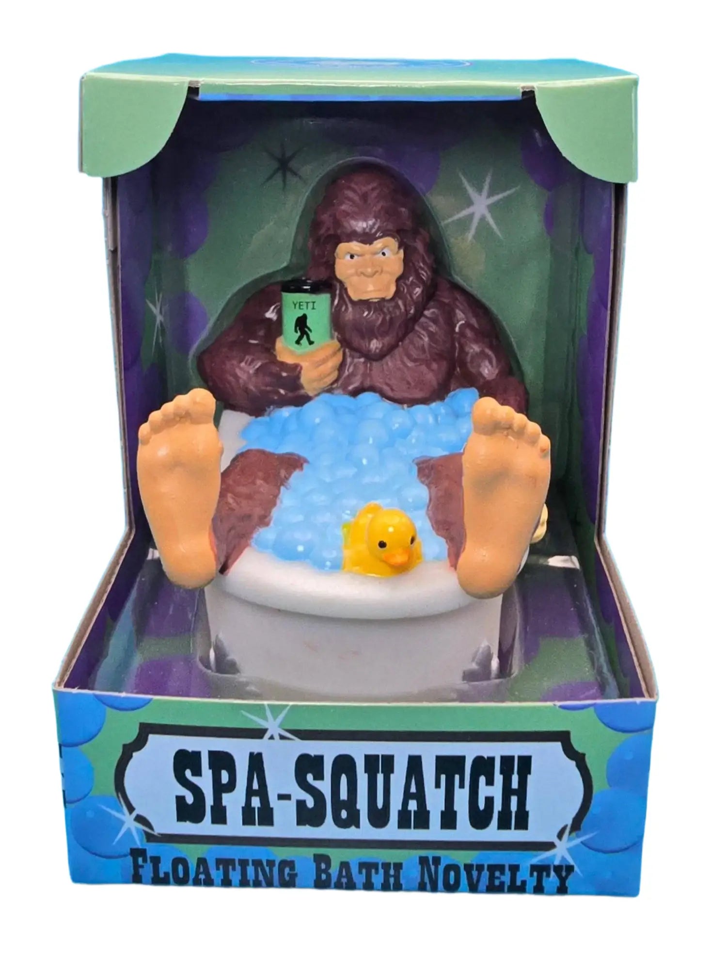 SPA-SQUATCH • Gummiente • offizielles Produkt von CelebriDucks