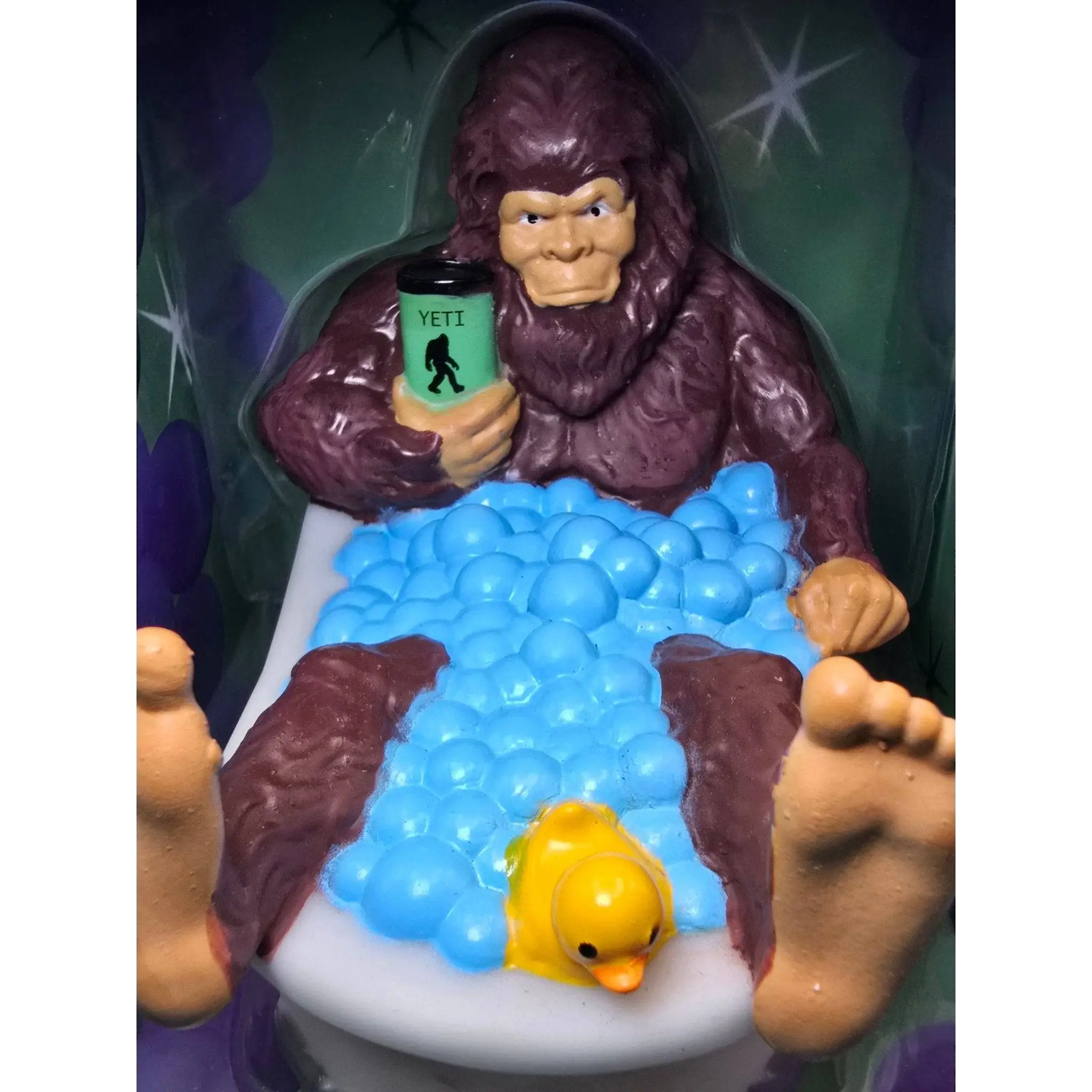 SPA-SQUATCH • Gummiente • offizielles Produkt von CelebriDucks