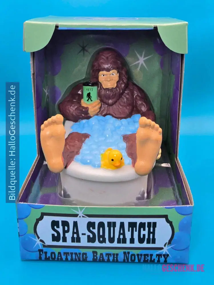 SPA-SQUATCH • Gummiente • offizielles Produkt von CelebriDucks