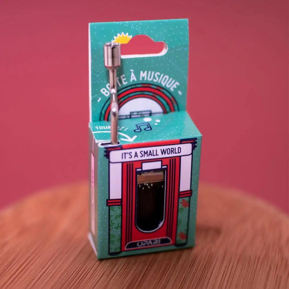 Spieluhr „It’s a Small World“.