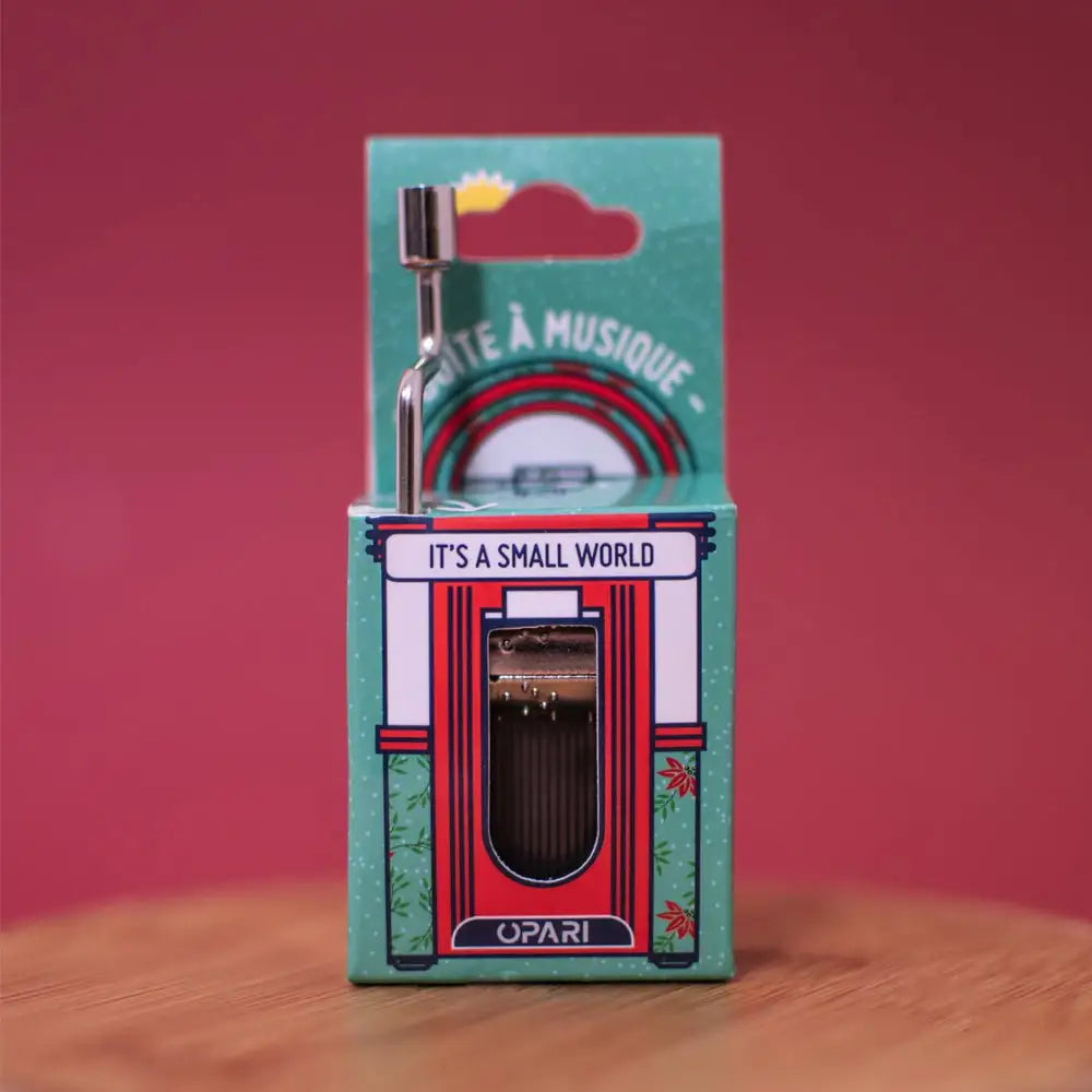 Spieluhr „It’s a Small World“.