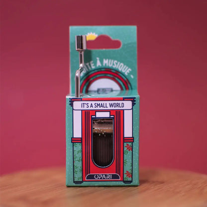 Spieluhr „It’s a Small World“.