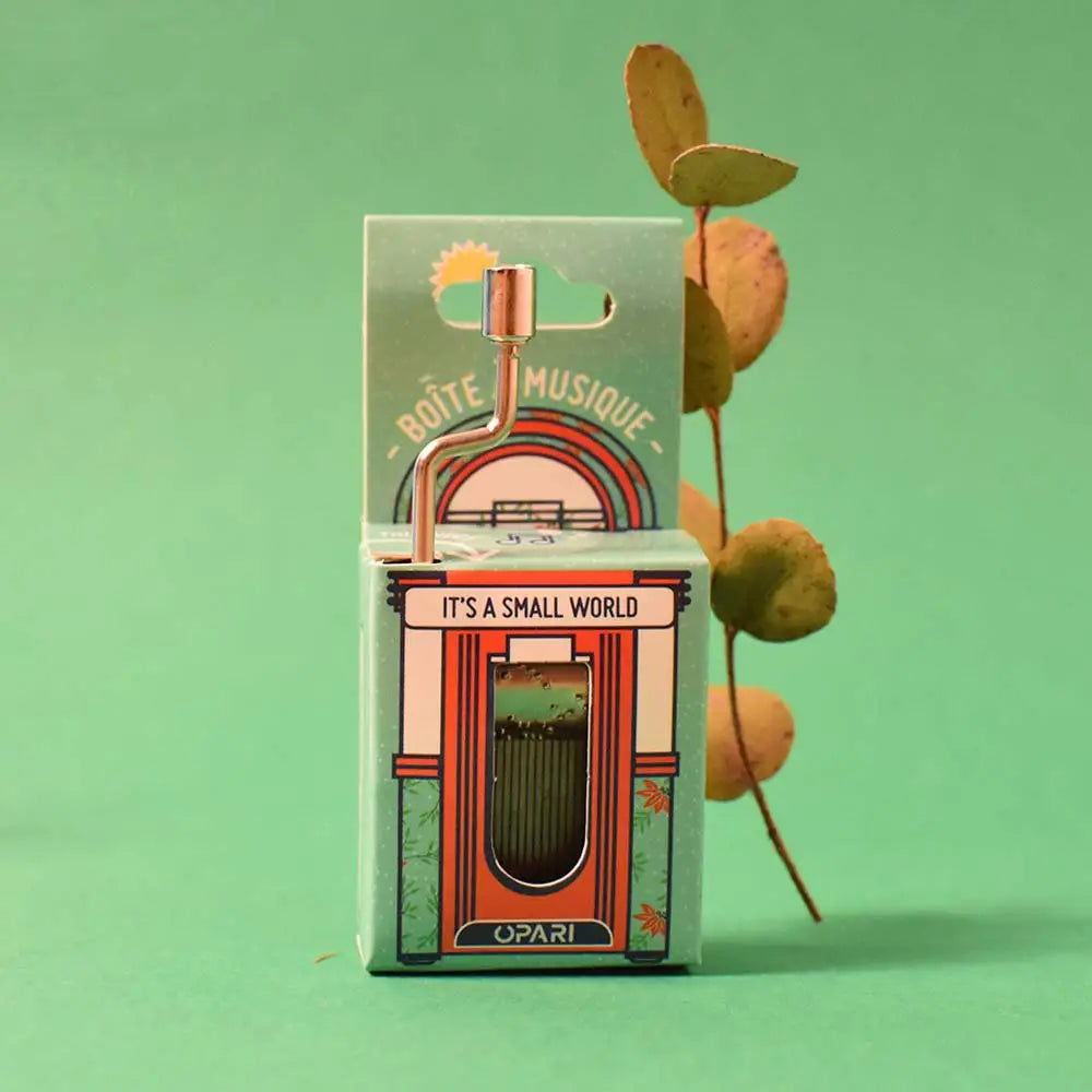 Spieluhr „It’s a Small World“.