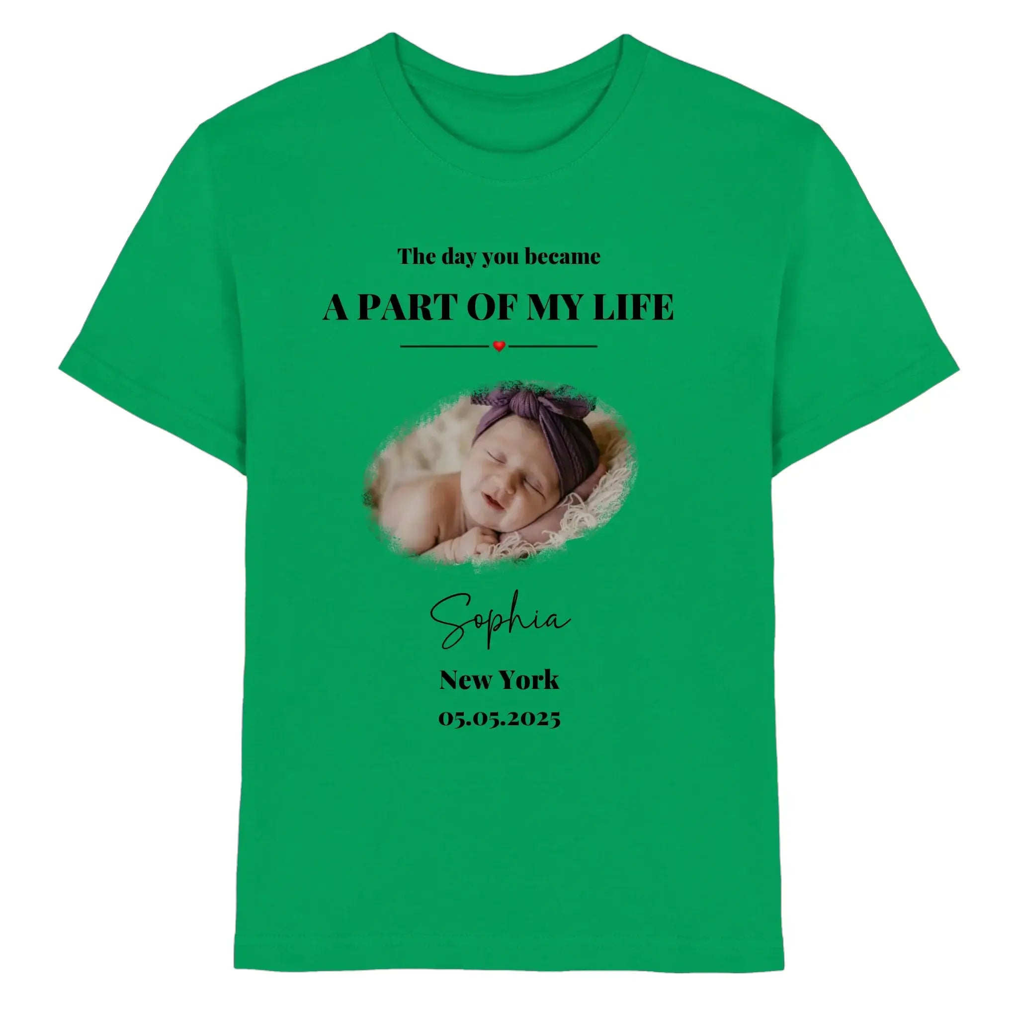 Splash Mid • mehrere Artikel • ’Statement-Collection’ • Wunschtext • Mein Fotomotiv - Premium Kinder T-Shirt