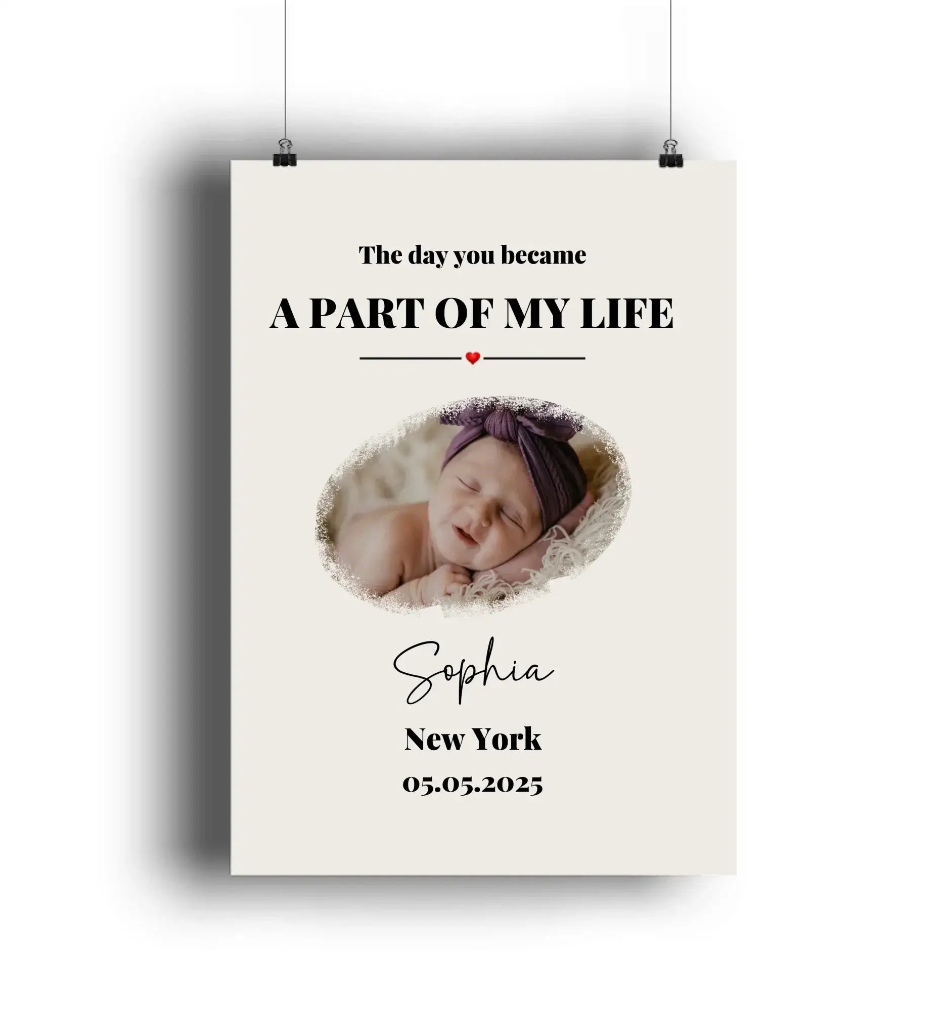 Splash Mid • mehrere Artikel • ’Statement-Collection’ • Wunschtext • Mein Fotomotiv - POSTER / 4C-Print / DIN-A2