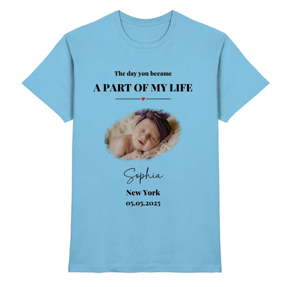 Splash Mid • mehrere Artikel • ’Statement-Collection’ • Wunschtext • Mein Fotomotiv - Premium Herren T-Shirt