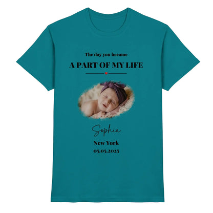 Splash Mid • mehrere Artikel • ’Statement-Collection’ • Wunschtext • Mein Fotomotiv - Premium Herren T-Shirt