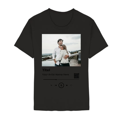 Spotify • Create Your Own Photo Design 6 – Personalized Color Accent Mug 11 oz - Unisex Staple T-Shirt | Bella + Canvas