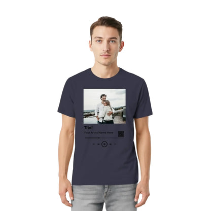 Spotify • Create Your Own Photo Design 6 – Personalized Unisex T-Shirt | Bella + Canvas 3001 - personalized T-Shirts