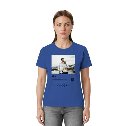 Spotify • Create Your Own Photo Design 6 – Personalized Unisex T-Shirt | Bella + Canvas 3001 - personalized T-Shirts