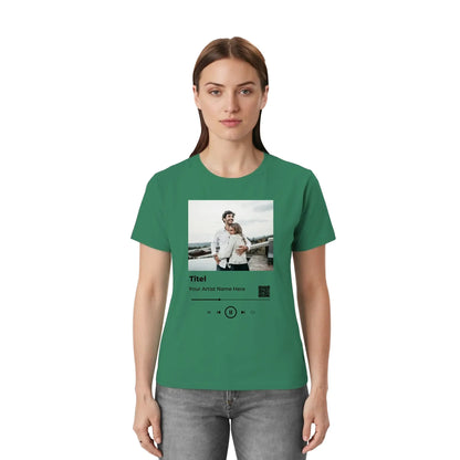 Spotify • Create Your Own Photo Design 6 – Personalized Unisex T-Shirt | Bella + Canvas 3001 - personalized T-Shirts