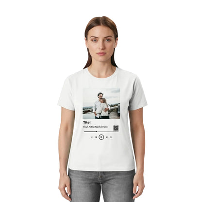 Spotify • Create Your Own Photo Design 6 – Personalized Unisex T-Shirt | Bella + Canvas 3001 - personalized T-Shirts