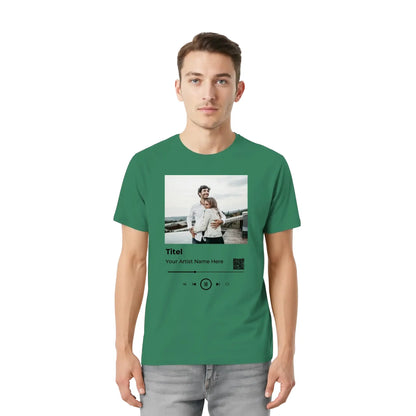Spotify • Create Your Own Photo Design 6 – Personalized Unisex T-Shirt | Bella + Canvas 3001 - personalized T-Shirts