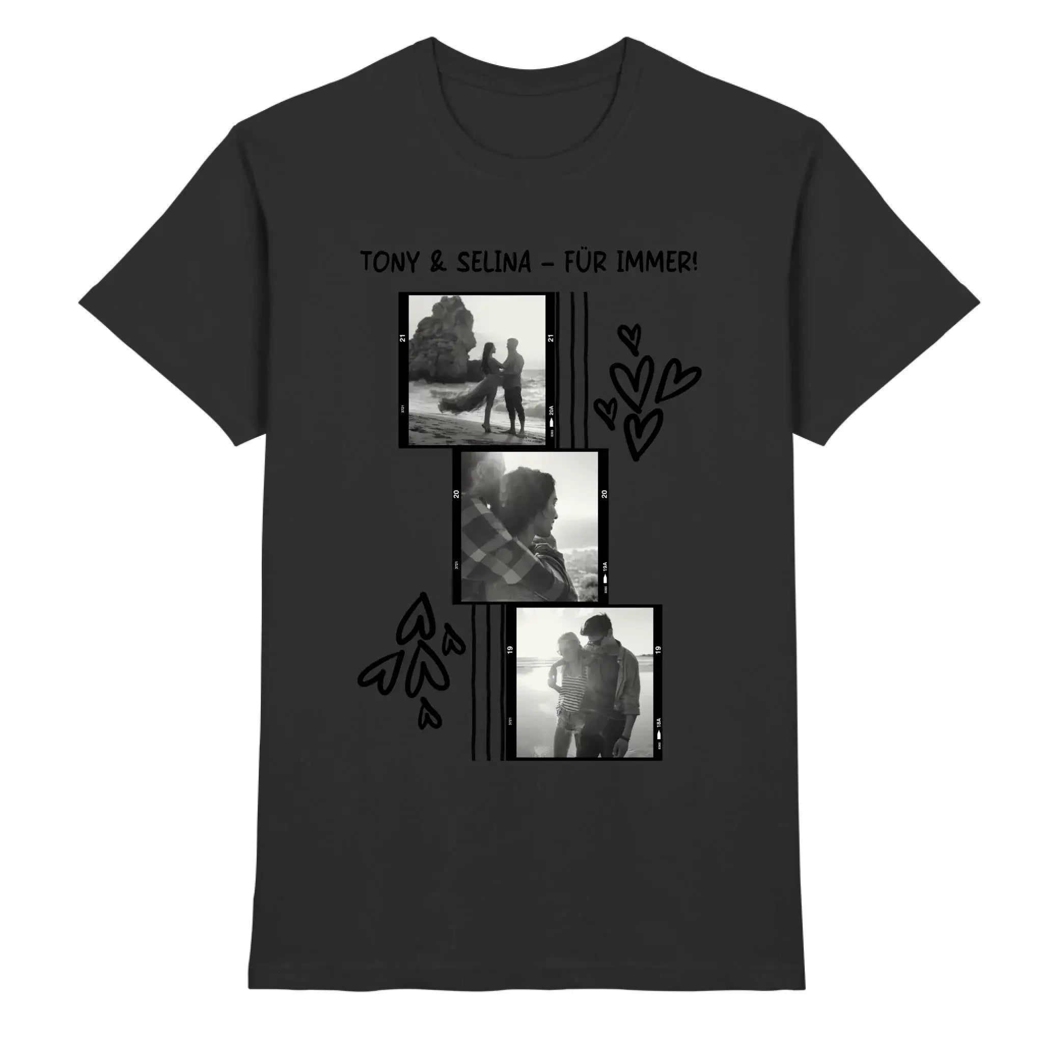 Spotify-Fotomotiv • mehrere Artikel • ’Statement-Collection’ • Wunschtext • Mein Fotomotiv - Premium Herren T-Shirt