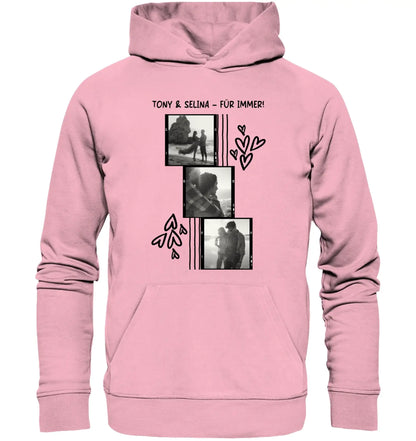 Spotify-Fotomotiv • mehrere Artikel • ’Statement-Collection’ • Wunschtext • Mein Fotomotiv - Unisex Hoodie • Bio