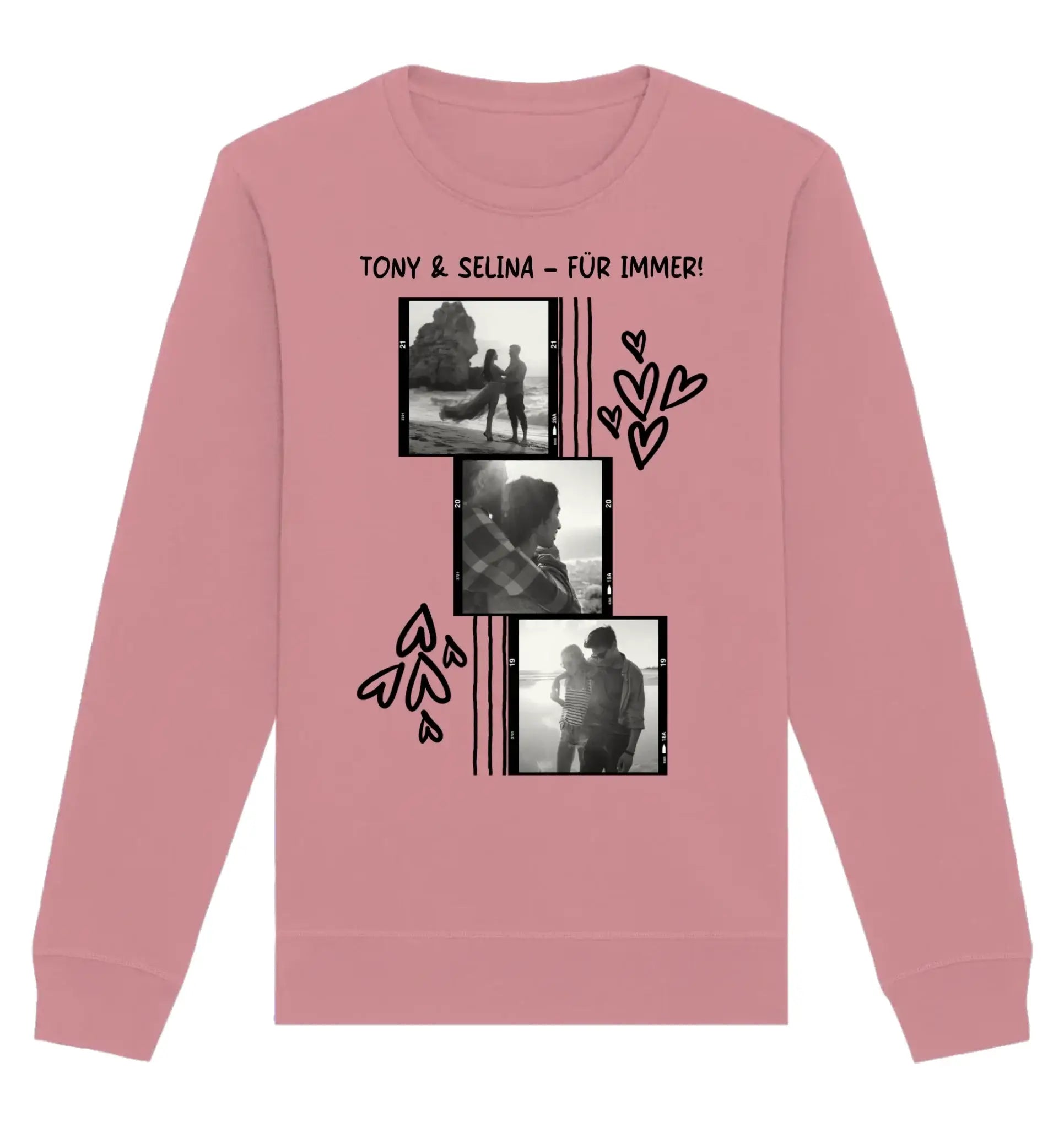 Spotify-Fotomotiv • mehrere Artikel • ’Statement-Collection’ • Wunschtext • Mein Fotomotiv - Unisex Sweatshirt • Bio