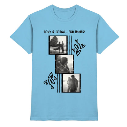 Spotify • mehrere Artikel • ’Statement-Collection’ • Wunschtext • Mein Fotomotiv - Premium Herren T-Shirt