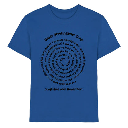 Spotify-Motiv 1 • mehrere Artikel • ’Statement-Collection’ • Wunschtext • Mein Motiv • Spiraltext - Premium Kinder