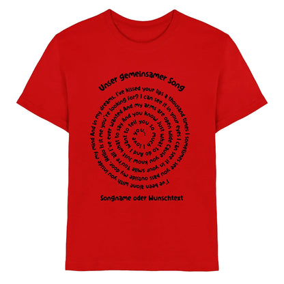 Spotify-Motiv 1 • mehrere Artikel • ’Statement-Collection’ • Wunschtext • Mein Motiv • Spiraltext - Premium Kinder