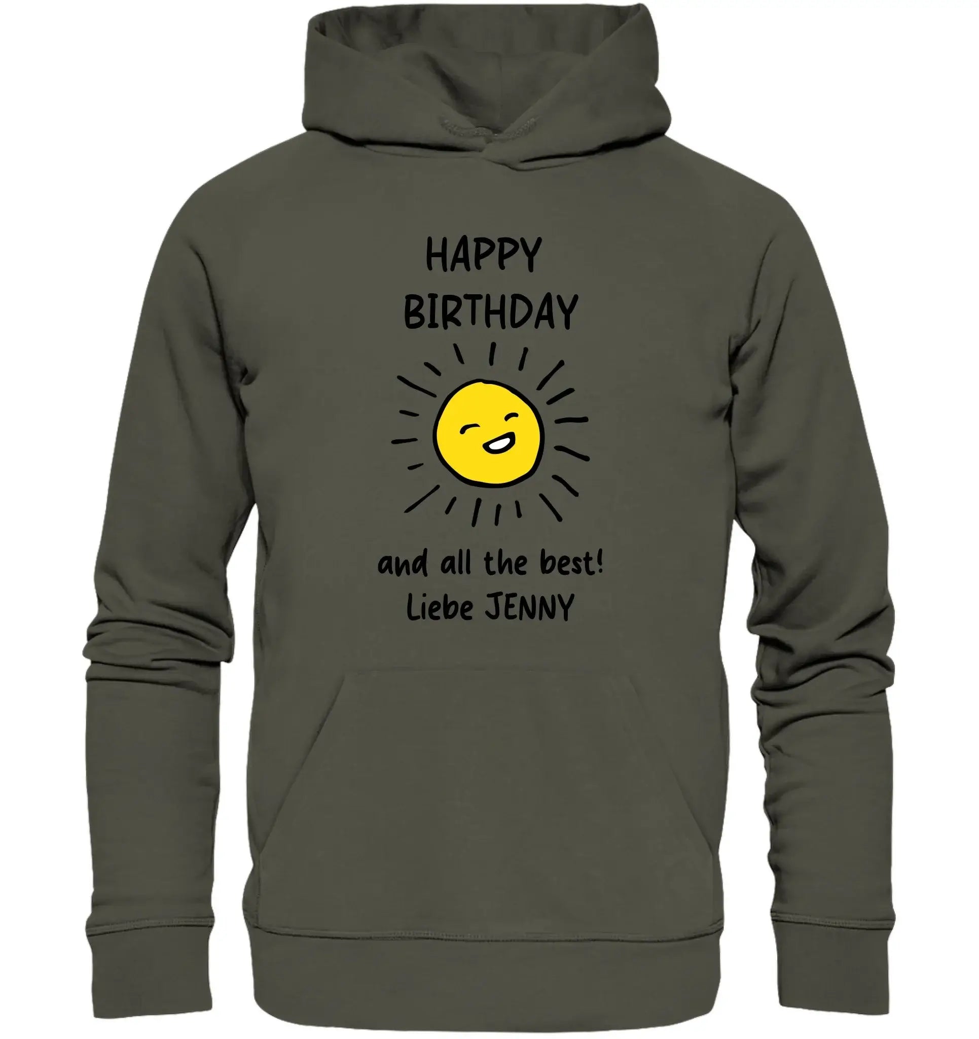 Spotify-Motiv 3 • mehrere Artikel • ’Statement-Collection’ • Wunschtext • Mein Motiv - Unisex Hoodie • Bio Premium Plus