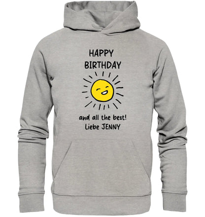 Spotify-Motiv 3 • mehrere Artikel • ’Statement-Collection’ • Wunschtext • Mein Motiv - Unisex Hoodie • Bio Premium Plus