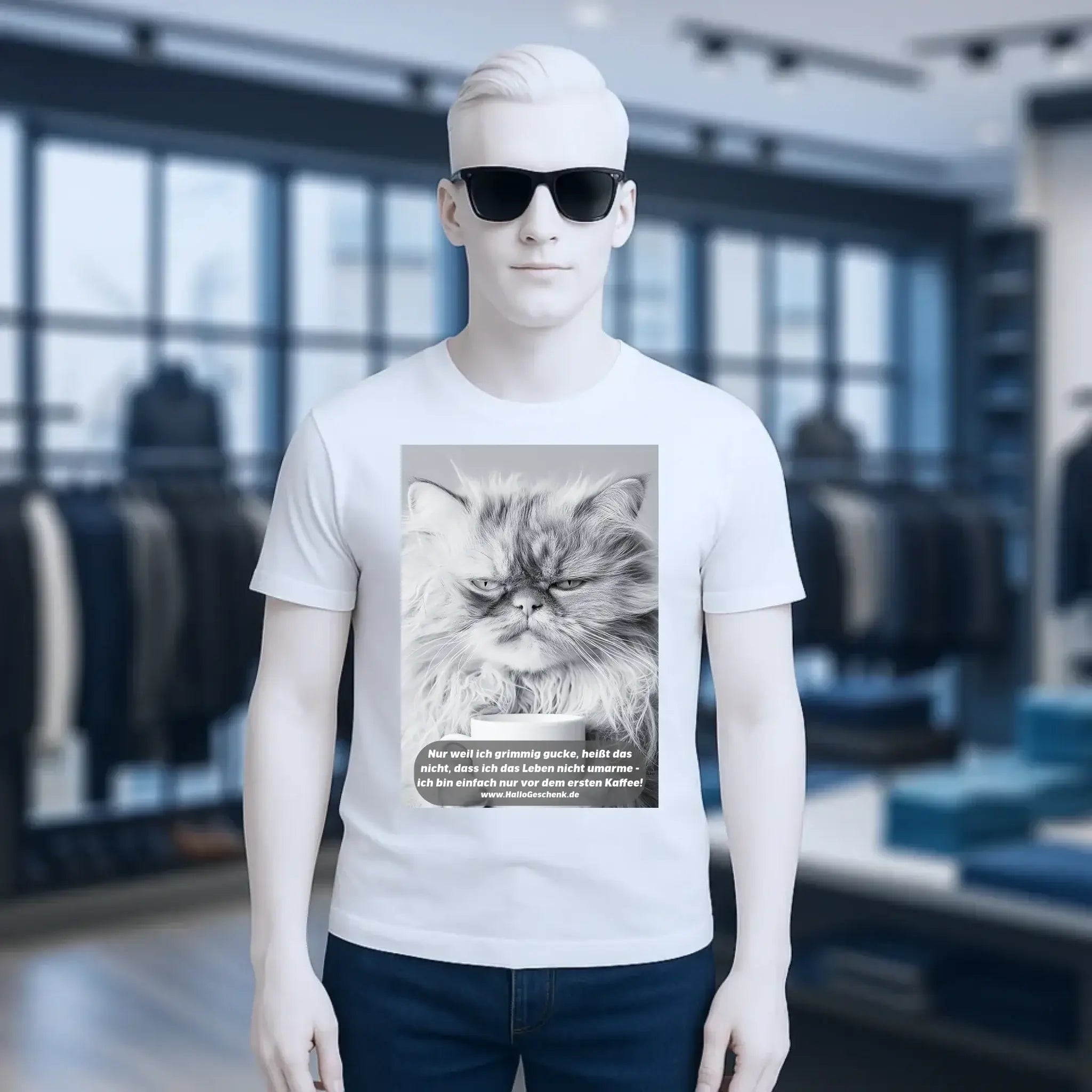 Sprüche von HalloGeschenk.de • Unisex T-Shirt für Herren & Damen • Bio