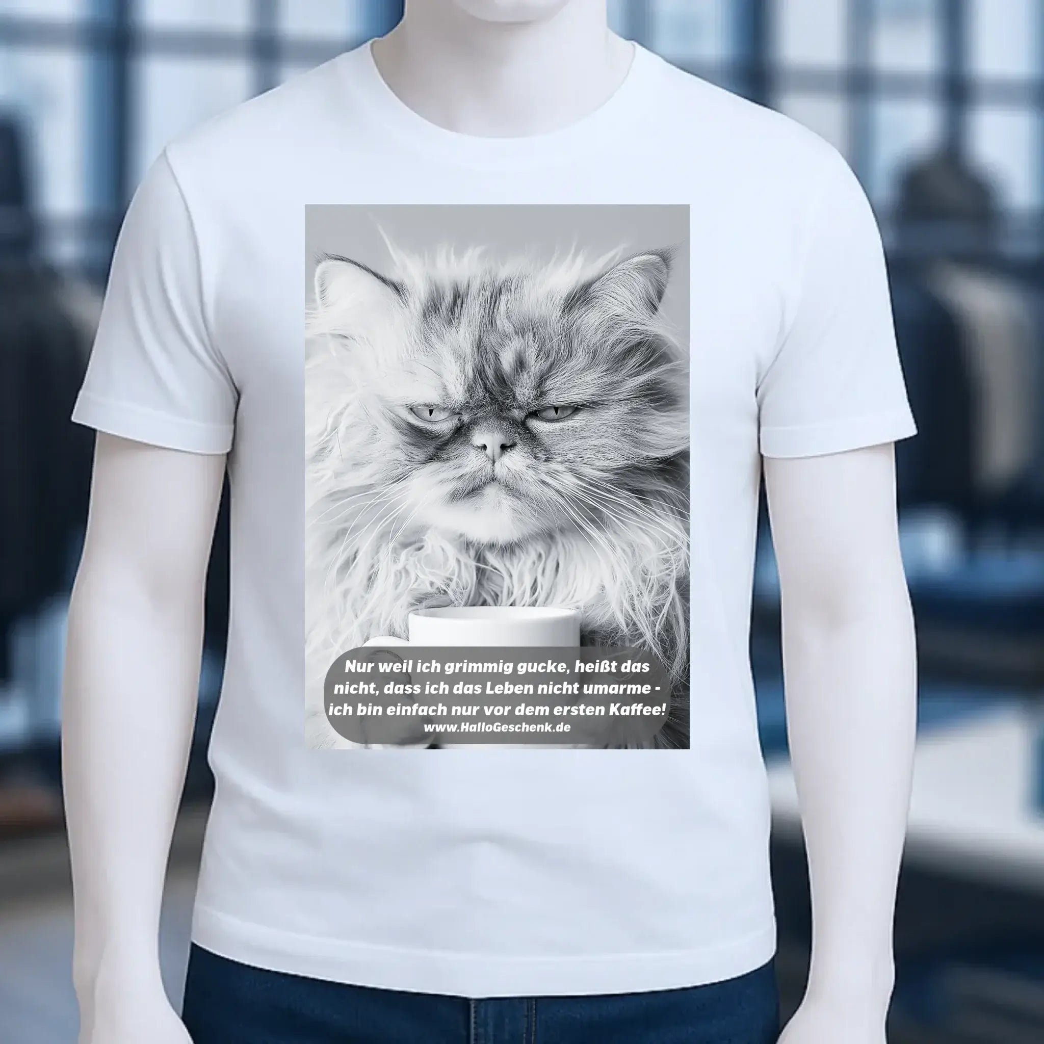 Sprüche von HalloGeschenk.de • Unisex T-Shirt für Herren & Damen • Bio