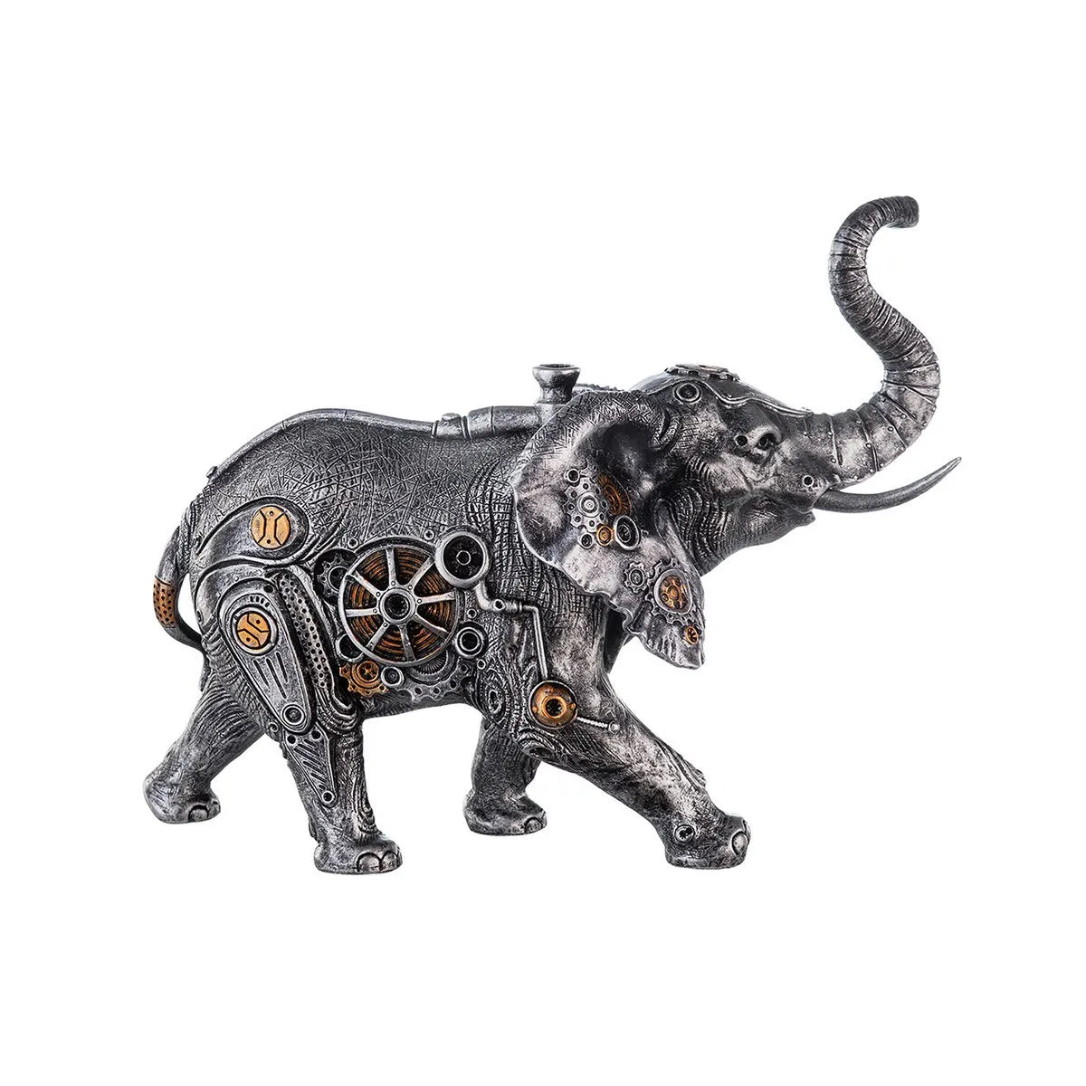 Steampunk • Futuristischer Elefant • Skulptur • Wohndeko