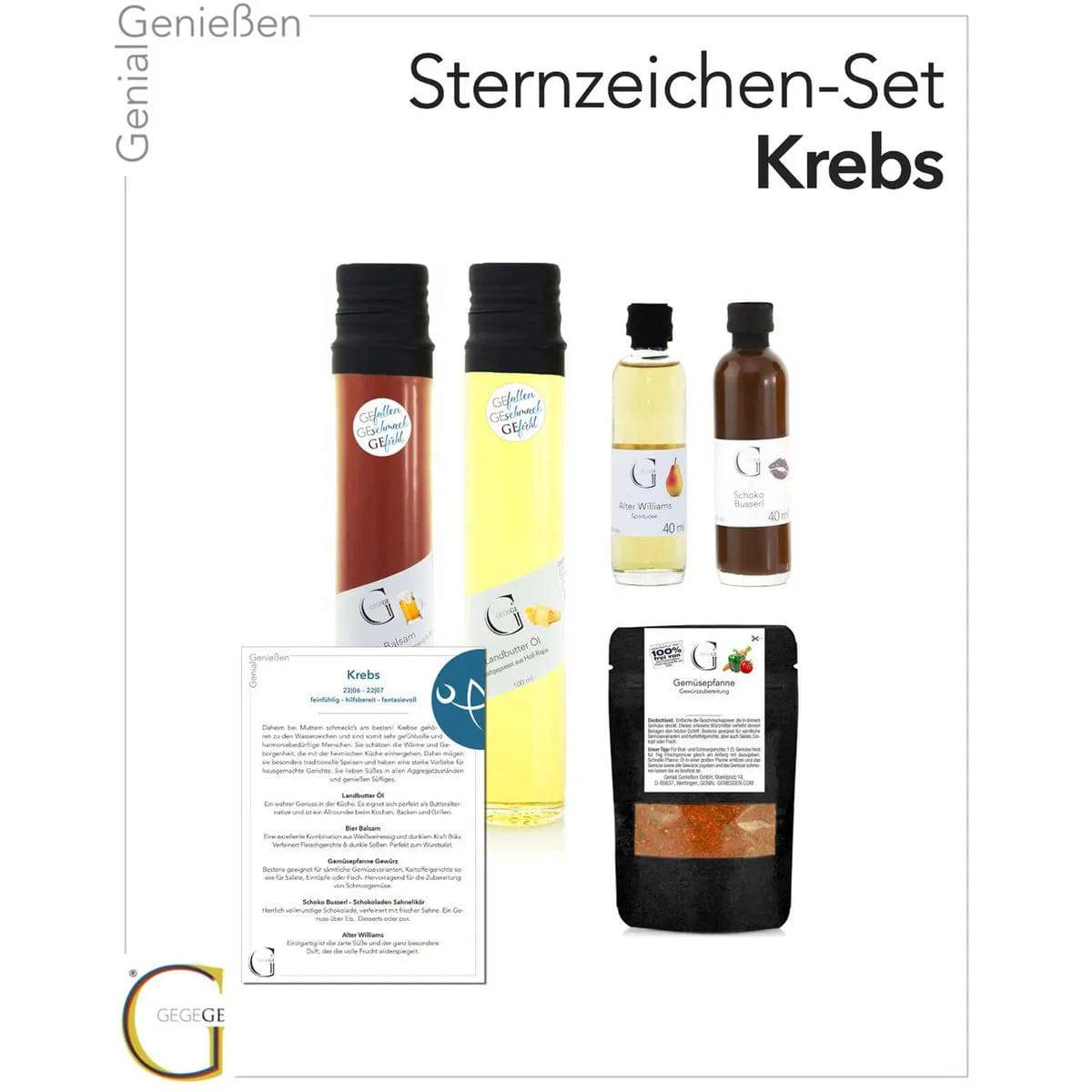 Sternzeichen-Set • Krebs • Geschenkbox