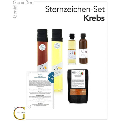 Sternzeichen-Set • Krebs • Geschenkbox